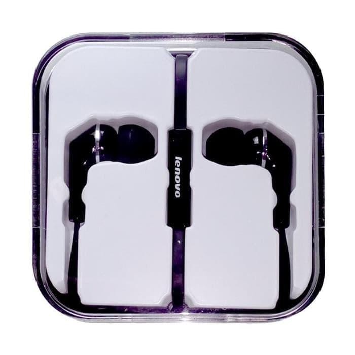 Lenovo LS118 Headset Earphone Stereo With Mic Handsfree Original