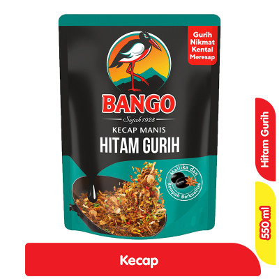 

Bango Kecap Manis Hitam Gurih Refill 550 g