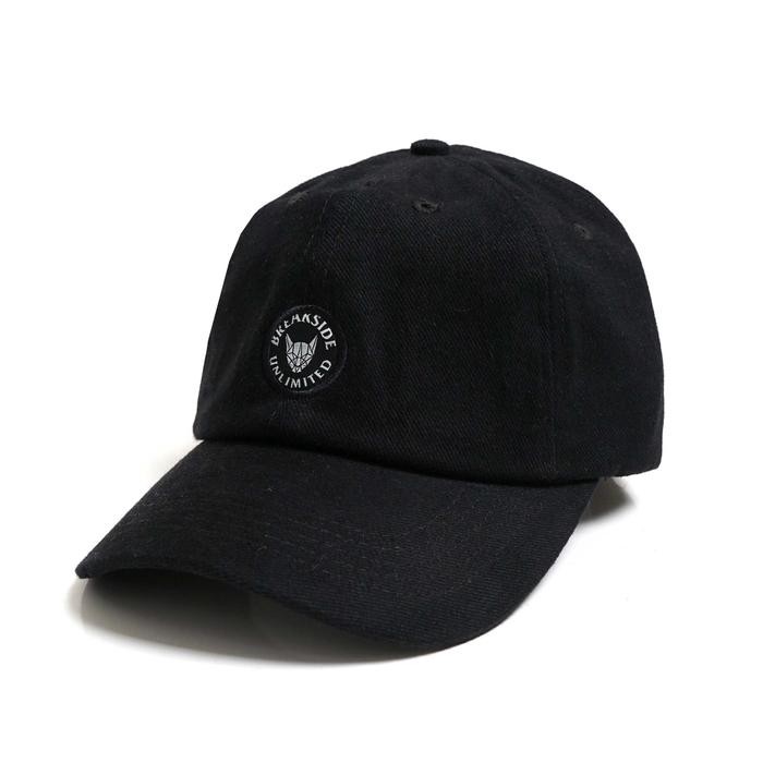 Breakside Polo Cap Reserved - Black Topi Hitam Pria *