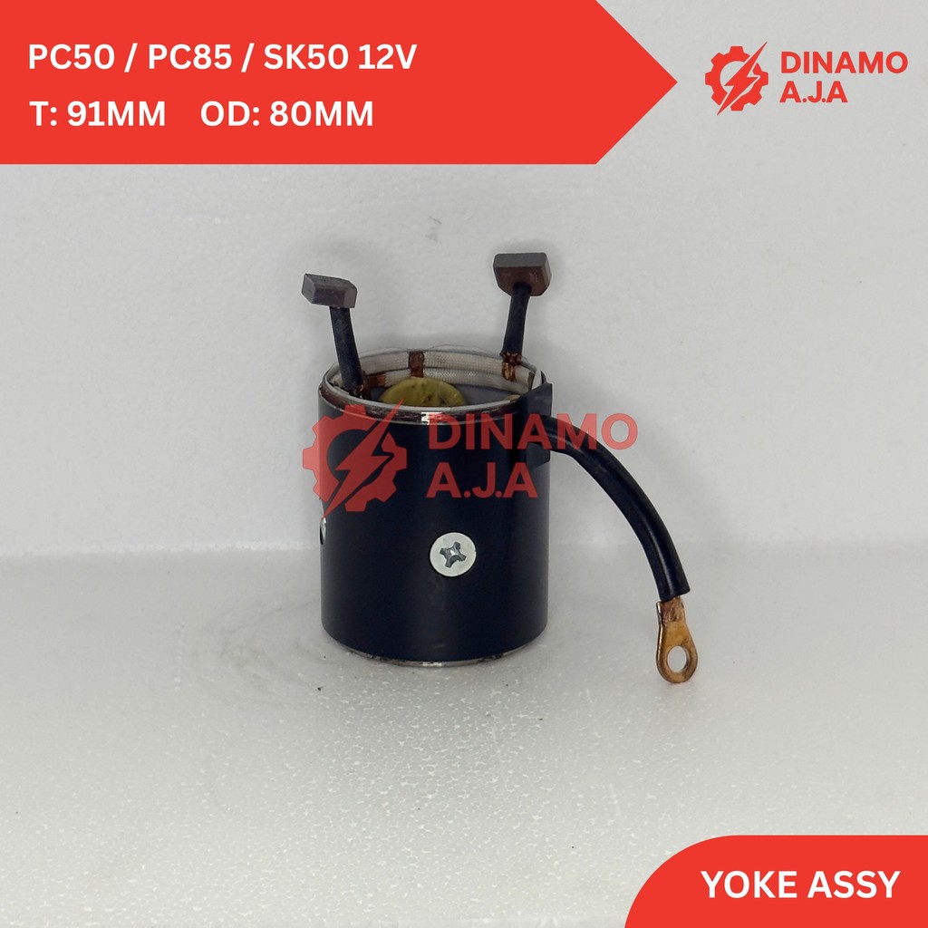 Yoke Starter Komatsu PC50 PC85 SK50 Kobelco 12V