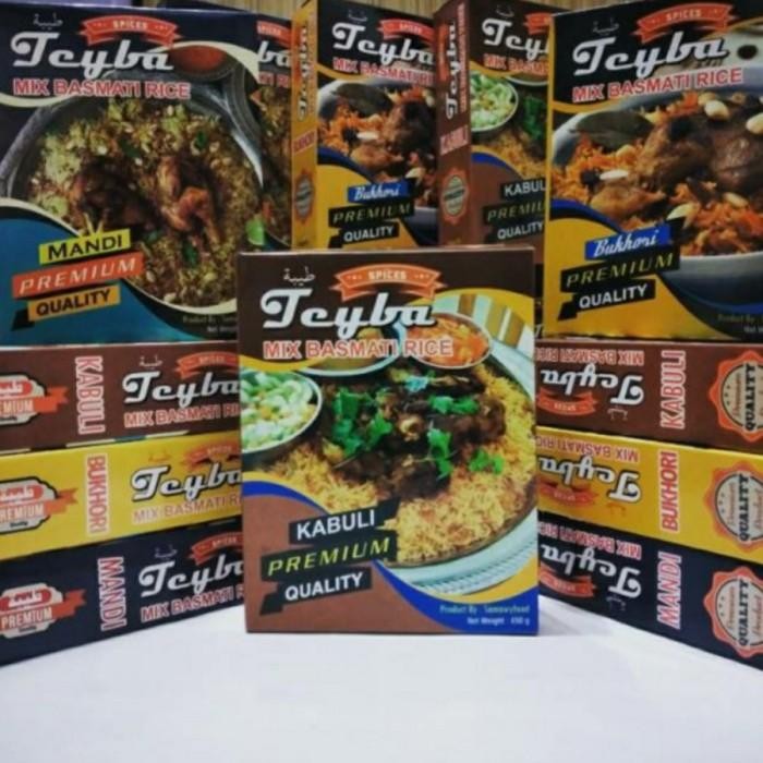 

(Allthebest) TEYBA MIX Basmati Rice - Kabuli, Biryani, Mandi, Bukhori 525gr