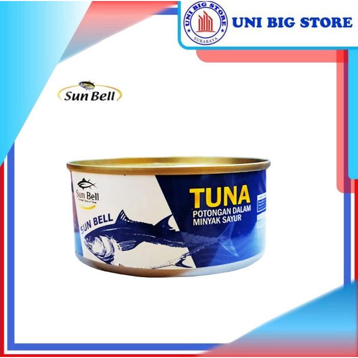 

(Allthebest) SUNBELL Tuna Chunk in Vegetable Oil 185 gr