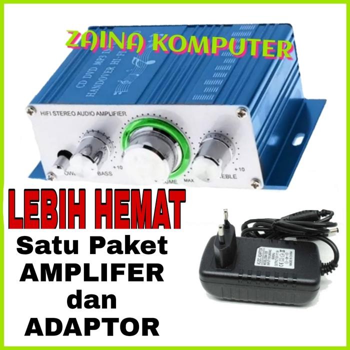 Amplifier POWER amplifer mini ampifer subwoofer bass kit SATU PAKET