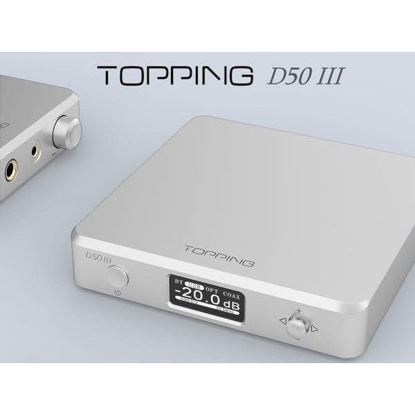 Topping D50 III Dual ES9039Q2M DSD USB DAC Hi-Res