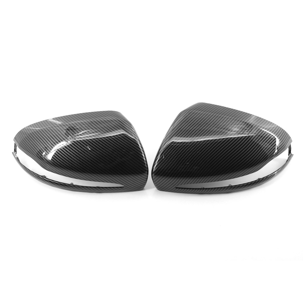 2pcs Side Mirror Cover Rearview Mirror Housing Replacement for Mercedes Benz W205 C205 V205 S205