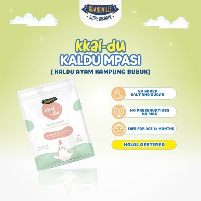 

Grandville Kaldu Ayam MPASIBB Booster NonMSG 40 gr Membantu Meningkatkan Napsu Makan