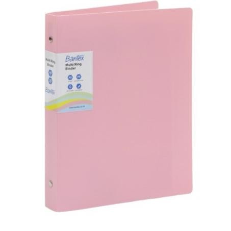 

BANTEX BINDER POLOS TRENDY A5 20 RING MUSKY PINK KODE 731