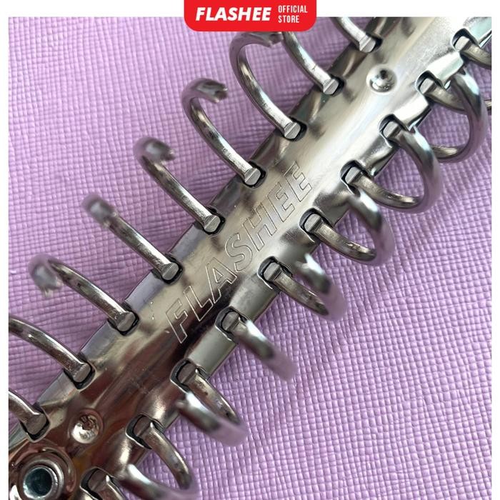 

FLASHEE EKSKLUSIF STATIONERY BINDER B5 26 RING SEKOLAH ISI ULANG PAPER COD KUNING MUSTARD KODE 1463