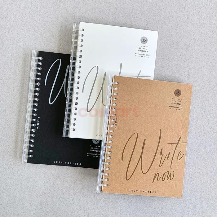 

BINDER NOTEBOOK ONE PULL CLIP RING WENGU A5 B5 RETRO SERIES PLUS LOOSE LEAF - BINDER KAMPUS FILE