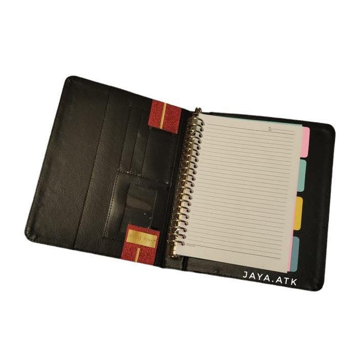 

MAP BINDER NOTE A5 20 RING POLOS COVER BAHAN KAIN BJ-3001 BUKU RING KODE 837