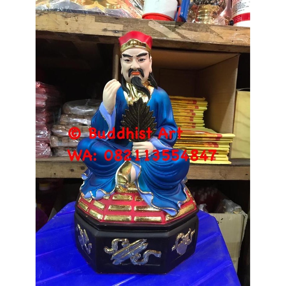 Ready Stok Patung Dewa Zhuge liang zhu ge liang dewa strategi 12 inch