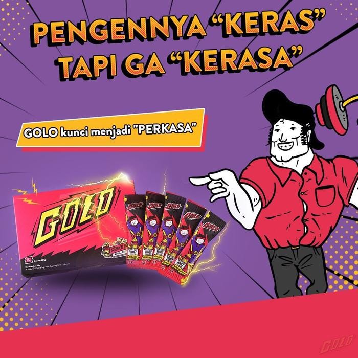 Golo Ginseng Pria Original - Privasi Terjamin - 1 Box isi 5