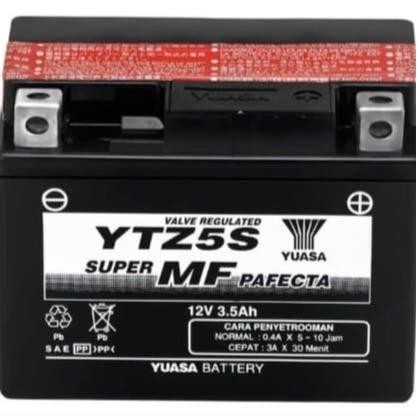Langsung Kirim  AKI YUASA SUPRA X125 / BEAT CARBU YTZ5