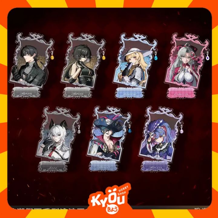 

Brant - Zani - Male Female Rover The Mask Masquerade Theme Acrylic Quicksand Stand (12x9,4cm) - Wuthering Waves