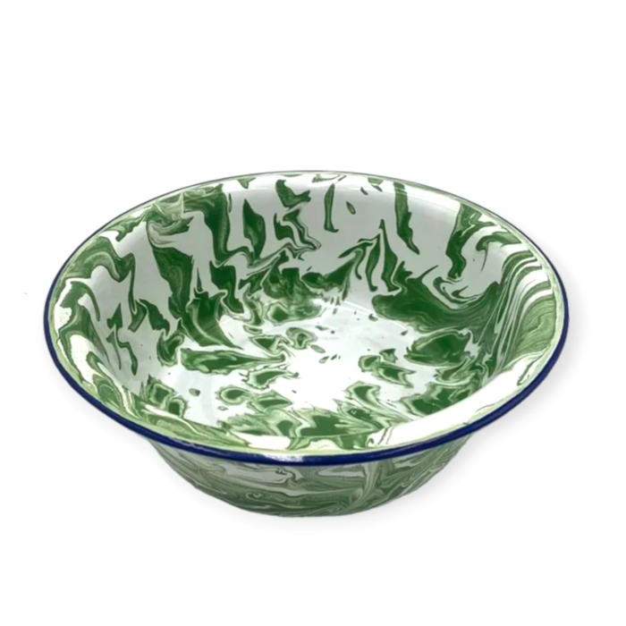 Mangkok Enamel Jadul / Kobokan Vintage Burik Blirik Kaleng