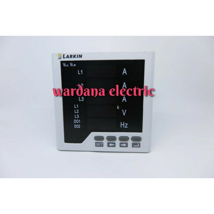 Digital Led Amper Multifungsi Larkin/Amper Meter Volt Hz Meter Larkin