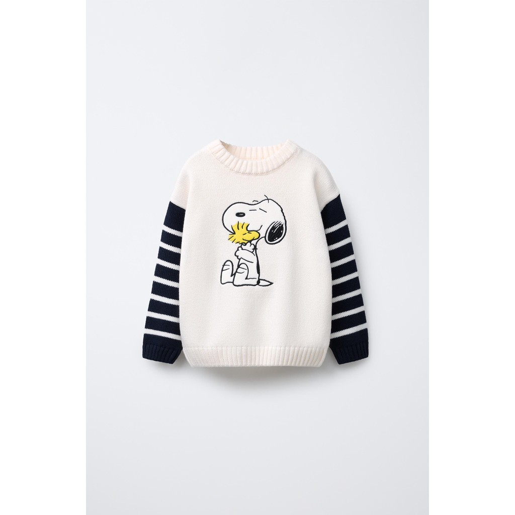 ZARA JERSI RAJUTAN SNOOPY PEANUTS™