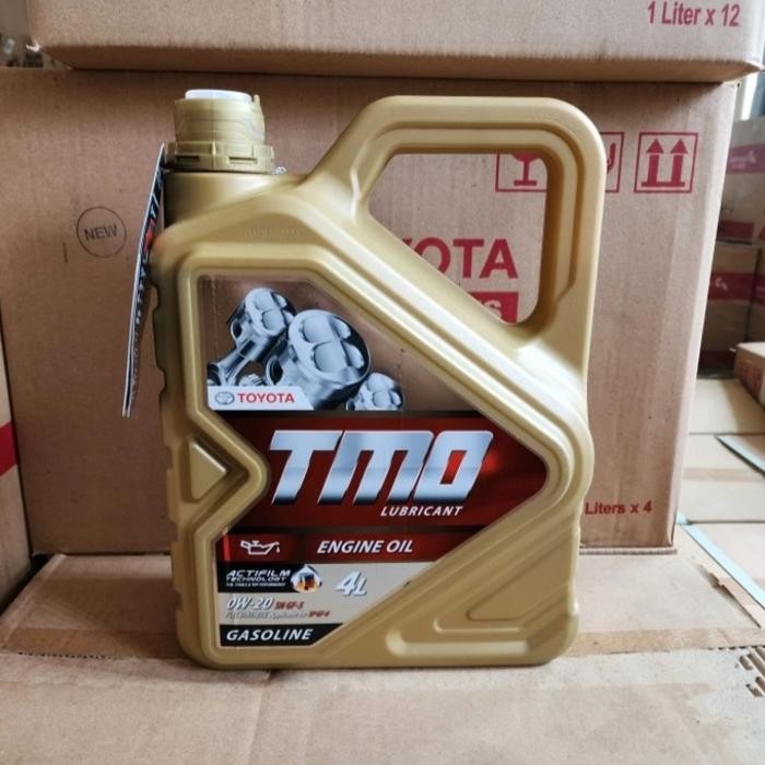 Oli TMO ( Toyota Sae 0w-20 ) Fully Sythentic, 4Liter .Original