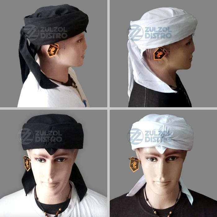 SIAPKIRIM Iket Sunda Praktis Full Kain Premium Jawara - Blangkon Sunda READY STOCK