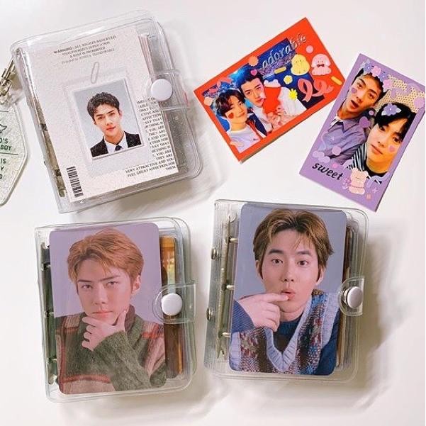 

ORIGINAL [READY] 3 Ring PVC Mini Binder / Polco Photocard Binder Journaling READY STOCK