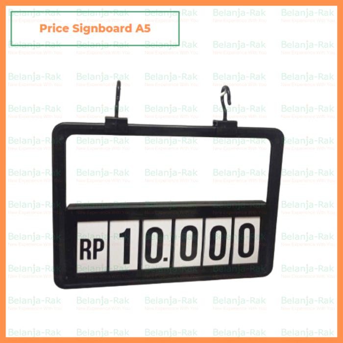 

DISKON Sign Board Ukuran A5 Papan Tag Fr READY STOCK