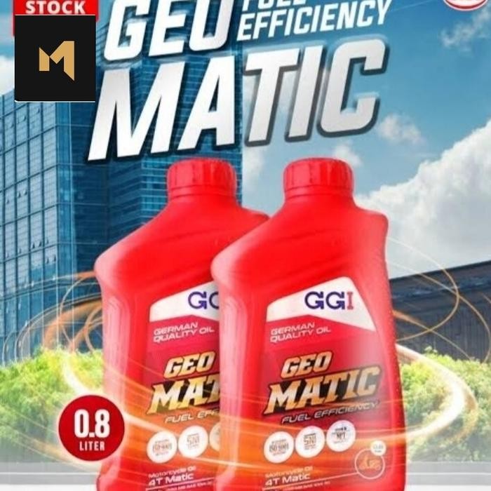 oli mesin matic GGI GEO MATIC 0,8 L( 800 ml )