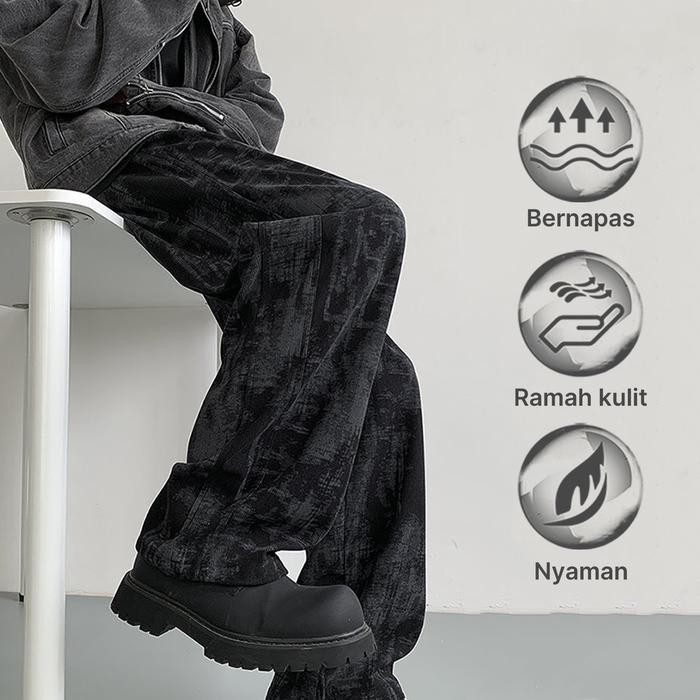 Celana Panjang Pria Dewasa Yang Terbaru Loosefit Baggy Corduroy Pants Hip Hop Celana Celana Kaki