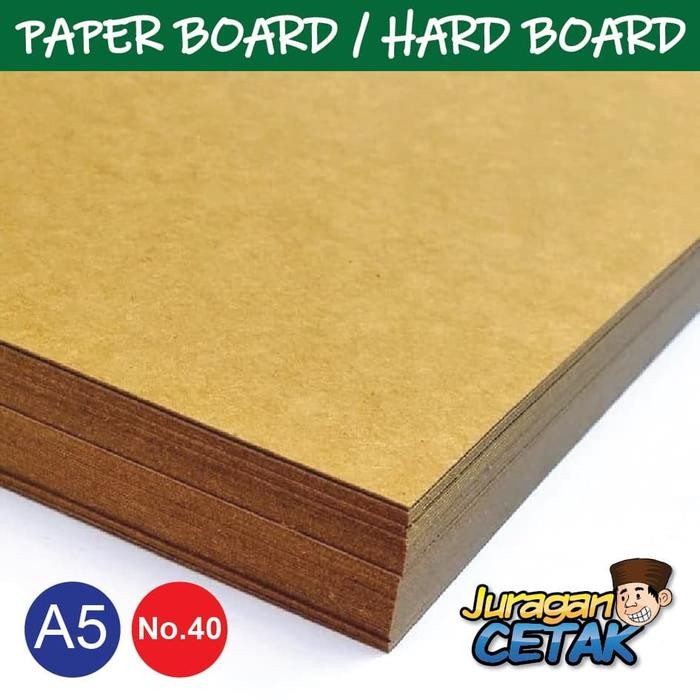 

Karton board yellow board hardboard paper board ukuran A5 no.40