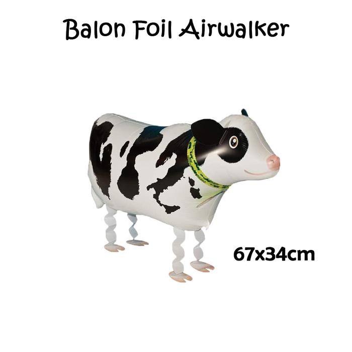 

Terlaris Balon Foil Airwalker Cow / Balon Animal Hewan Sapi Ox SALE
