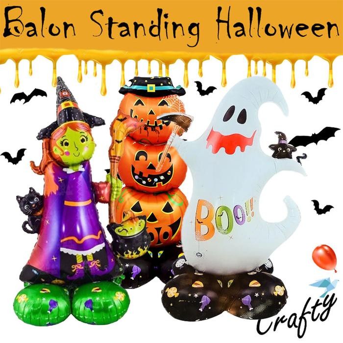 

Terlaris Balon Foil STANDING HALLOWEEN Dekorasi Hiasan SALE