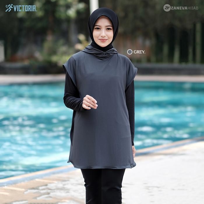 (Allthebest) Zaneva Hijab - Vest Hijab Sport Premium