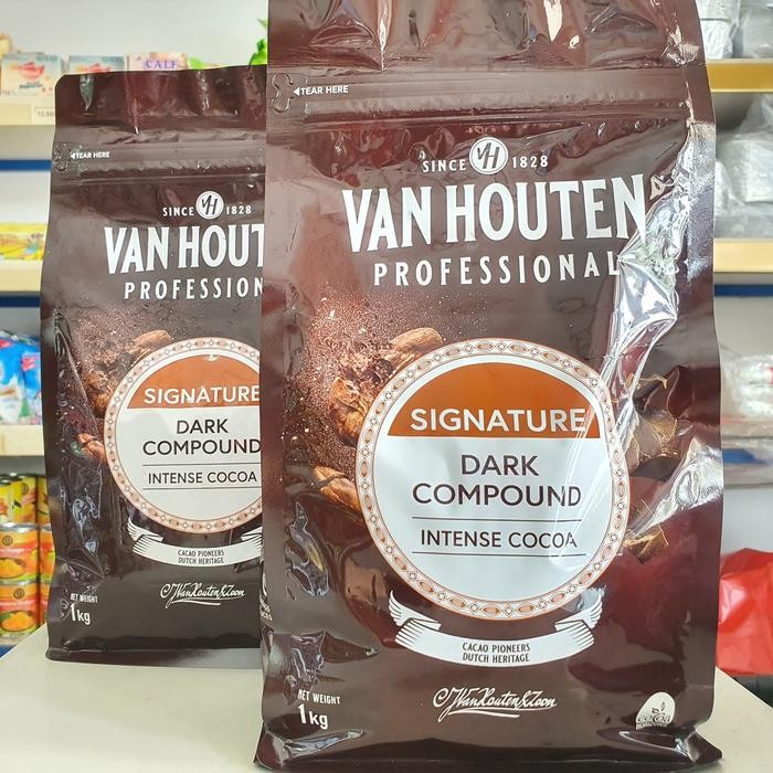 

Lecy.store2 Van houten Intense Dark Compound 1Kg / Dark Coklat Koin Vanhouten 1Kg