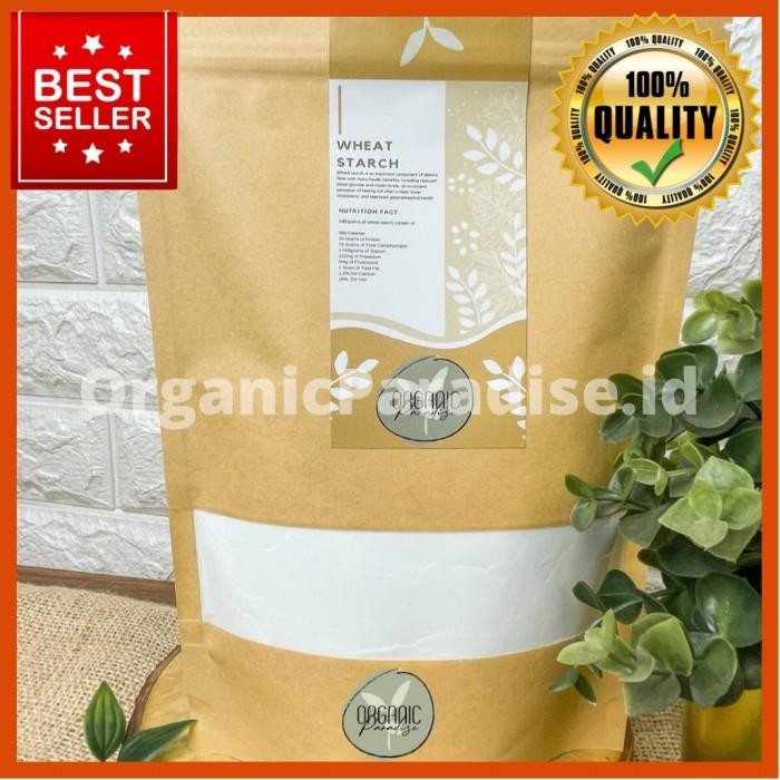 

Vanilla.storee Tepung Gandum 1 KG / Tepung Pati Gandum / Wheat Starch 1 KG Import Organic Paradise