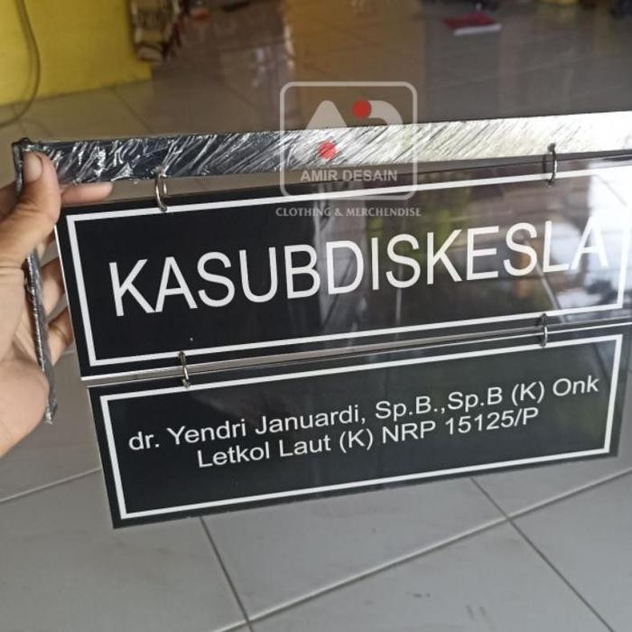 

Bisa Gosend! Ada Papan Nama Akrilik / Papan Nama Kelas / Amirkelipkelip