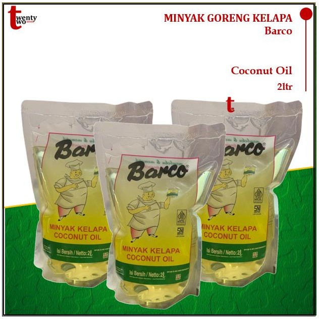 

Barco Minyak Goreng Kelapa Coconut Oil 2ltr