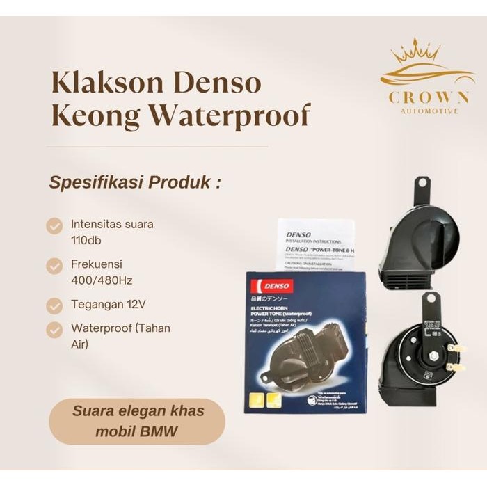Ready Klakson Keong Denso / Klakson Denso Keong 12V
