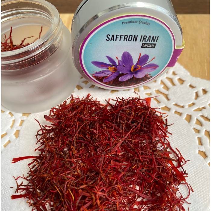 

Saffron Iran Safron Irani Original Sapron Asli Premium 0,1g
