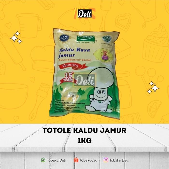 

Kaldu Jamur Totole 1kg Sachet/Totole Kaldu Rasa Jamur 1kg