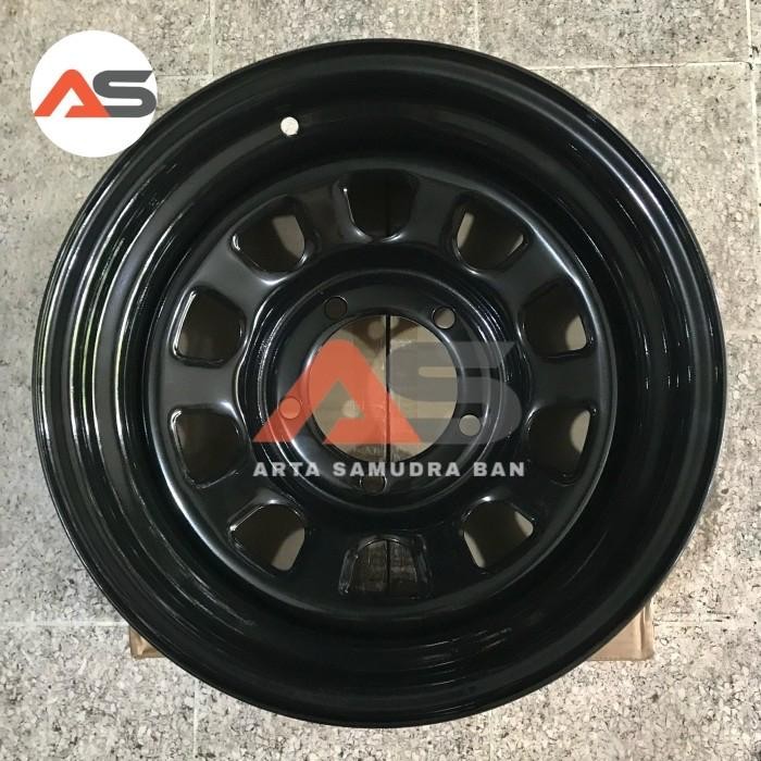 Ready Velg Daytona Besi Steel R 15 R15 PCD 5X139 5-139 Jimny Taft Escudo - Lebar 7"