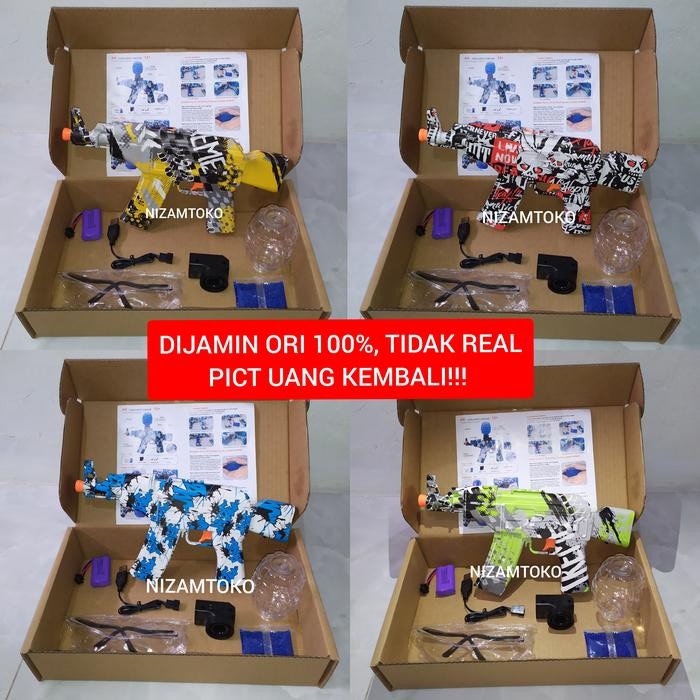 Rrady  Tembakan Mainan Water Gel electric pistol mainan Anak - PELURU WATERGEL