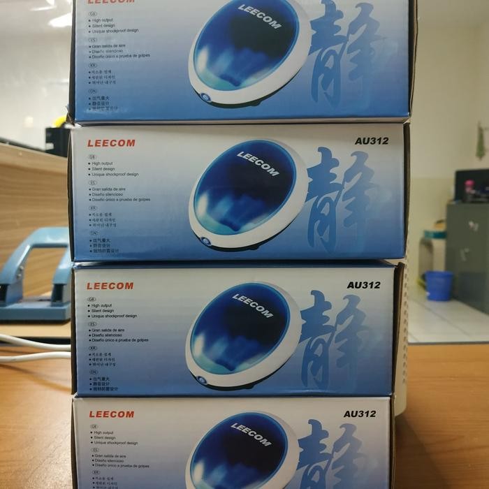 POMPA UDARA AQUARIUM AERATOR ANTI BERISIK HENING LEECOM AU -312 MURAH