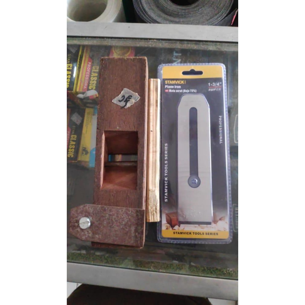 Serut Kayu Manual / Serut Ketam SET *