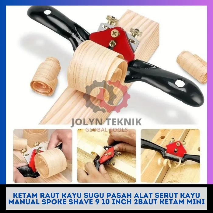 ALAT SERUT / SERUTAN KAYU PAHAT KETAM SPOKE WOOD PLANER MANUAL SPOKESHAVE MINI UNTUK PERTUKANGAN DAN