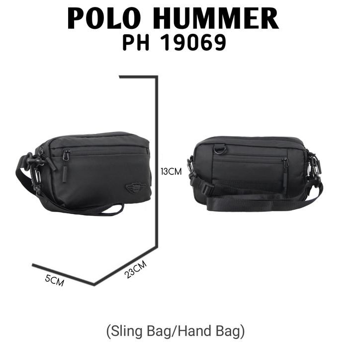 Tas Tangan Pouch Pria Multifungsi Import Polo Hummer 19069 Hand Bag