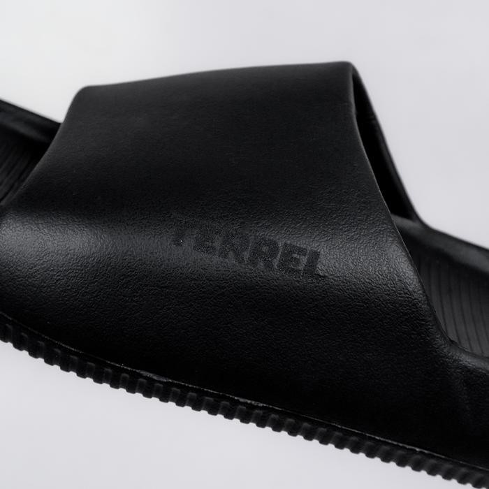 Terrel Sportswear Recovery basic sandal black Pria