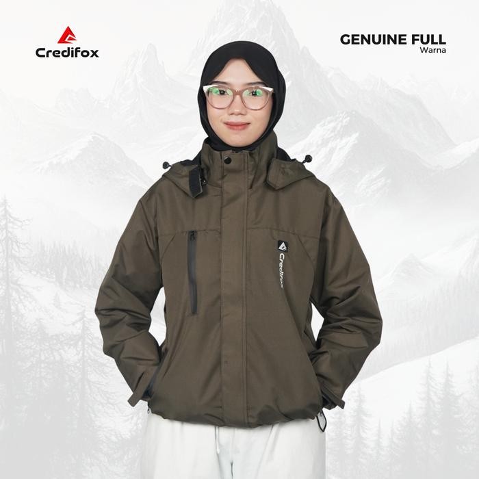 Saint Barkley - Jaket Gunung Full Warna Genuine Original Pria Dan Wanita Waterproof Bahan Taslan Jn