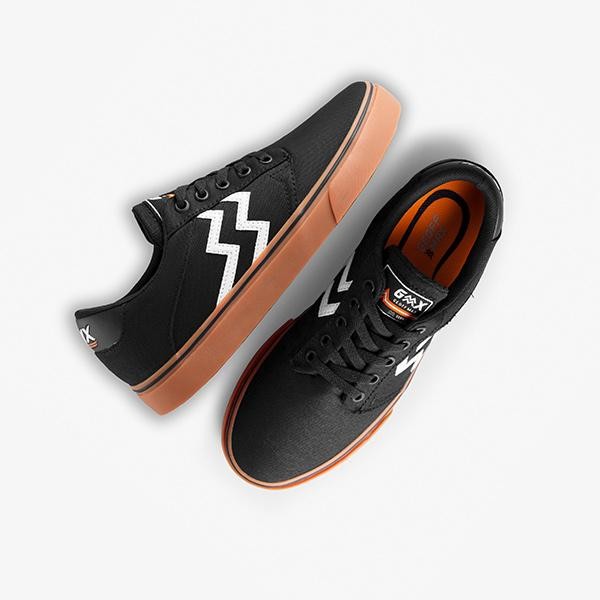 GMX x Mike Milford - Sepatu Pria Gavin Black Gum STZ