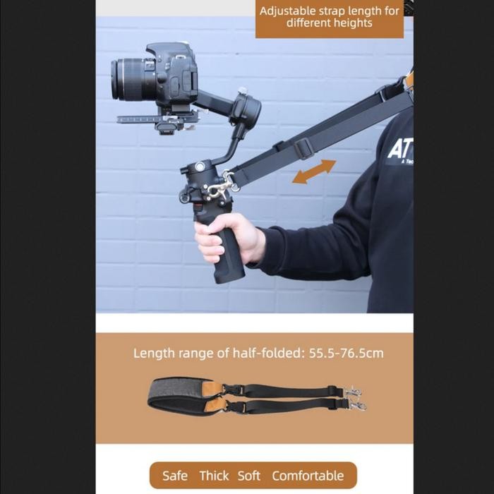 Sunnylife Dual Hook Strap Shoulder Belt Dji Ronin Rs 3 Rsc 2 Ronin S
