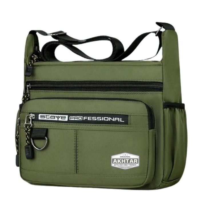 

UT308 Akhtar tas selempang slingbag pria wanita terbaru kekinian murah NEW