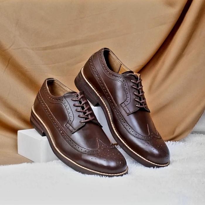 Sepatu Formal Pria Big Size 44-45-46-47-48 Oxford Shoes Pantofel Kulit